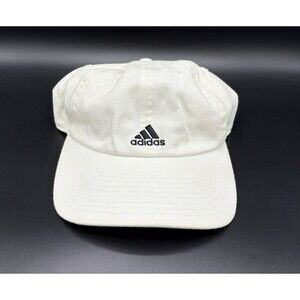 Adidas Adjustable Strap back Hat / Cap / White /
